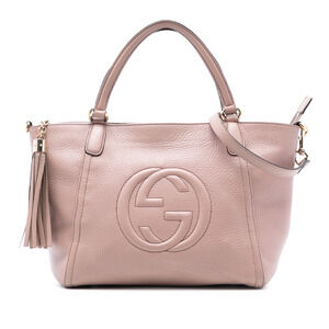 Pre-Loved Gucci Small Calfskin Soho Cellarius Satchel
